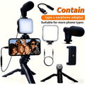 Video-Making Kit Vlogging Tripod