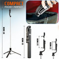Wireless Bluetooth Remote included with Selfie Stick