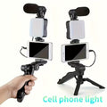 Video-Making Kit Vlogging Tripod