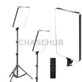 Plokama P24-Light studio LED panel light on 7ft stand — content creator light Pakistan