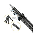 Photography light stand screw mount tip detail — Plokama P24-Light 7ft stand Chase Hub